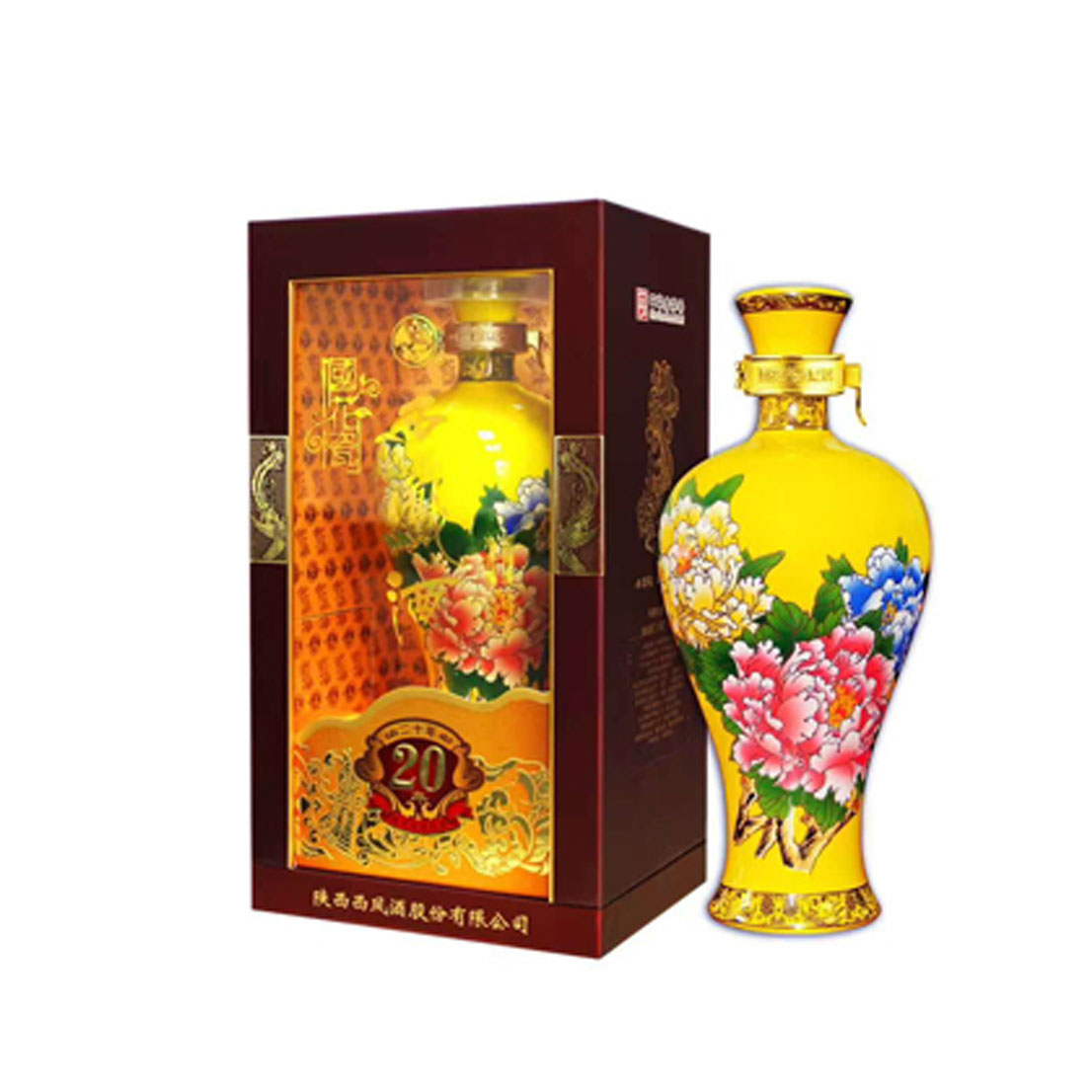 52°三十年国花瓷西凤酒（珍品）